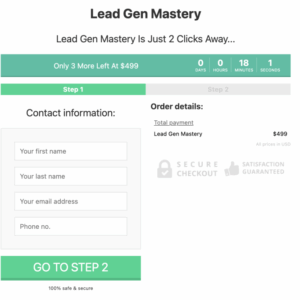 Zarak C – Lead Gen Mastery 2023 Download