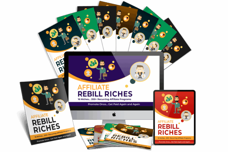 AFFILIATE REBILL RICHES 6.0 – Work LESS And Earn MORE Free Download