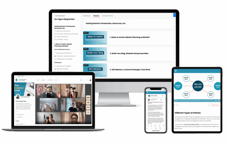 Create And Go – Six-Figure Blog Builder Download