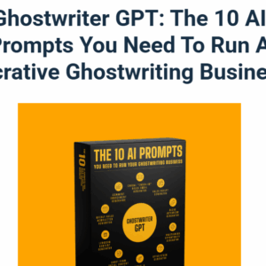Dickie Bush and Nicholas Cole – Ghostwriter GPT Download