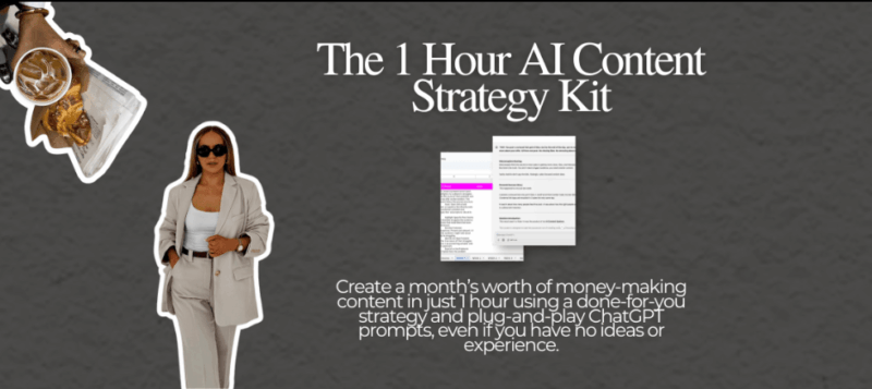 Monika Wolnicka – The 1 Hour AI Content Strategy Kit Download