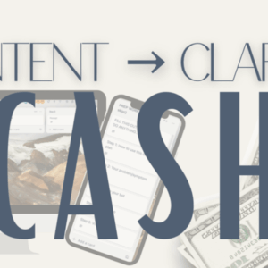 Morgan Alexis – Content Clarity Cash 30 Day Content Plan Download