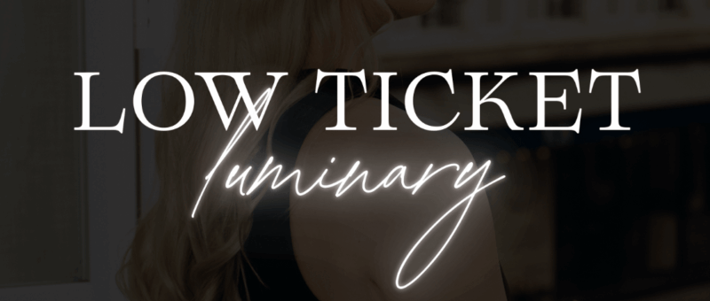 Jocelyn Panton – Low Ticket Luminary Download