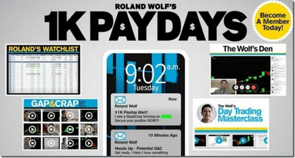 Roland Wolf – $1K Paydays