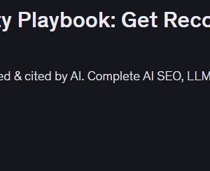 Jamie Garside – AI SEO Visibility Playbook – Get Recommended by ChatGPT & AI Free