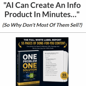 Tony Shepherd – One Problem One Solution Free